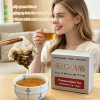 Thé noir de première qualité avec mélange d'herbes médicinales Astragale et Réglisse, 25g par boîte, OEM personnalisé, vente en gros