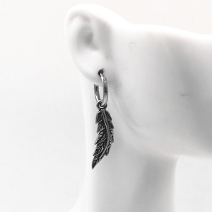 Yunnique – boucles d'oreilles longues en acier titane pour hommes et femmes, idéales pour les fêtes - Product Image 4