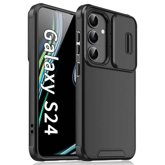 LeYi Anti-fall Shock Proof Phone Case Support Wireless Charging Protective Cover for Samsung Galaxy A06 S26 24 Ultra S25 Plus FE
