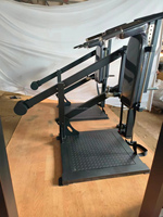 HR GYM جهاز تمرين القرفصاء والرجل معدات اللياقة البدنية التجارية من مجموعة الرياضة