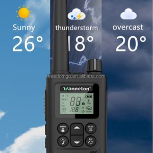 Wanneton F8 8W Mini Walkie-Talkie de Alta Potencia, Radio Bidireccional Portátil con Pronóstico del Tiempo Multifunción PMR 446 FRS - Product Image 2