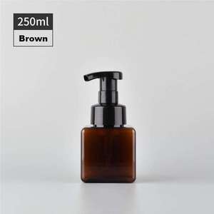 Rectangle Square Empty Cosmetic Packaging 250ml 450ml PETG Plastic Foam Spray <b>Bottle</b> for Car Wash Wholesale - Product Image 1