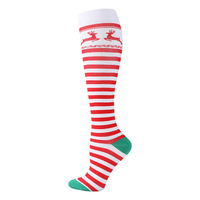 Chaussettes de compression épaisses pour l'extérieur unisexes personnalisées pour mi-mollet Dropshipping