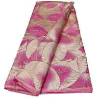 Tissu jacquard brodé de nouvelle conception NI.AI, dentelle brodée africaine française pour femmes, robe de fête de mariage Asoebi