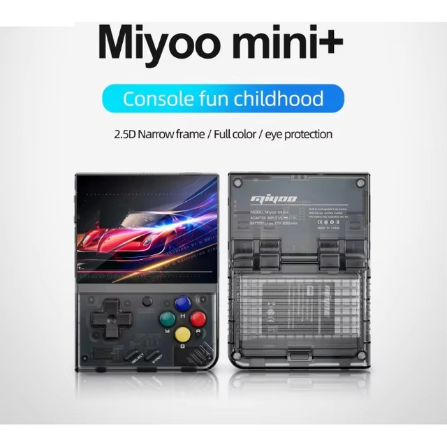 3.5inch IPS Screen Miyoo Mini Plus 3000mAh Long Battery Life Playing Handheld Video Game Console