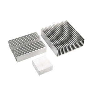 Disipador de Calor de Aluminio Hongrui, Aleación 6063 Anodizada, Perfil de Radiador Mecanizado por CNC, Personalizado para Refrigerador de Auto - Product Image 1