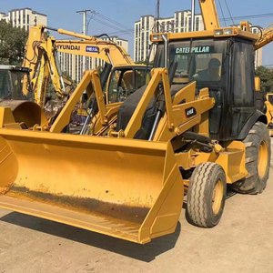 Chargeuse-pelleteuse CAT 416E d'occasion, modèle 2020, 75 kW, 4x4, moteur, boîte de vitesses et pompe de haute qualité, charge nominale de 1 tonne, à vendre - Product Image 1