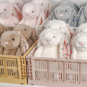 Peluche de conejo Jellycat con orejas caídas y diseño floral, de algodón PP, regalo para bebés, compañero de sueño para niños, muñeco reconfortante - Product Image 2