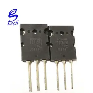 AMPLIFICADOR DE POTENCIA DE transistor, dispositivo de Audio IC TTA1943 TTC5200 1943/5200 TO-3PL, TTA1943 TTC5200