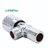 Valve IFANplus chromée haute brillance avec surface lisse et joint robuste