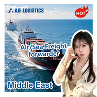 Agent de transport LCL de la Chine vers l'Arabie Saoudite/EAU/Qatar International Guangzhou/Yiwu/Shenzhen Transitaire Mer/Service Aérien