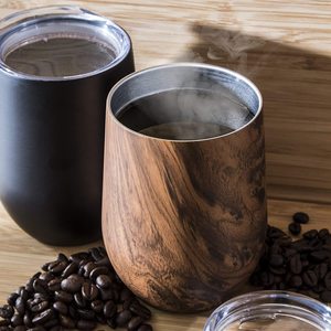 Mug à café polarisé en acier inoxydable, style nordique, avec couvercle, personnalisable, <span class=keywords><strong>tasse</strong></span>, pour le vin ou les œufs - Product Image 2