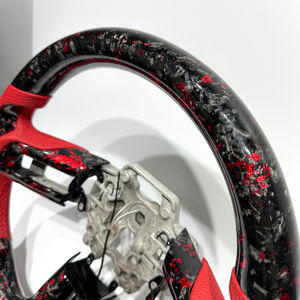 Vente directe d'usine de volants de course en fibre de carbone véritable forgée adaptés aux voitures <span class=keywords><strong>Ford</strong></span> <span class=keywords><strong>Mustang</strong></span> <span class=keywords><strong>GT</strong></span> - Product Image 3