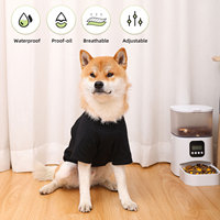 Songshan jouets Offre Spéciale coton matériel à manches courtes t-shirt vêtements accessoires pour animaux de compagnie logo personnalisé mince tissu d'été pour grand chien