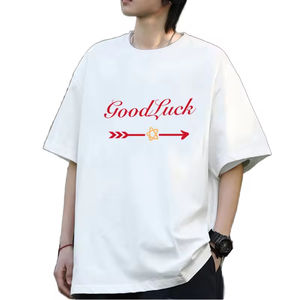 2025<span class=keywords><strong>เสื้อ</strong></span>ยืด100% ผู้ชายผ้าฝ้าย230กรัมใหม่ฤดูร้อนเสื้อยืดถักแบบลำลองทรงหลวมเข้ารูปพิมพ์ลายมีเอกลักษณ์ - Product Image 1