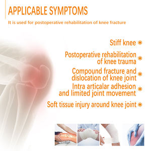 Alat CPM Diskon Besar, Dapat Disesuaikan, Nyaman, Ringan, Peralatan Latihan Sendi Lutut untuk Rehabilitasi Anggota Badan Bawah - Product Image 3