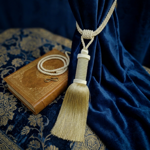 Classic Velvet <b>Curtain</b> Tiebacks with Elegant Tassel Decorative Accessories for Traditional Home Decor - Product Image 1