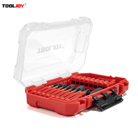 Kit de 28 embouts de tournevis ménagers magnétiques à logo personnalisé, avec boîte en plastique, pour perceuse et outils manuels de réparation
