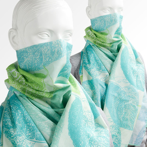 Cálido chal largo de mezcla TC 70x180cm, tejido con estampado por sublimación, bufanda de invierno estilo pashmina para regalo VIP de hotel y viajes - Product Image 3