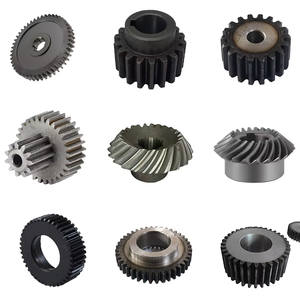 Pièces de transmission de puissance, engrenage d'entraînement en acier C45 de haute qualité, traitement de surface noirci, OEM ANSI - Product Image 2