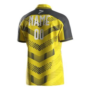 Uniformes Deportivos Sublimados de Secado Rápido para Gimnasio, Compra en Línea Camisetas Deportivas, Camisetas de Cricket - Product Image 4