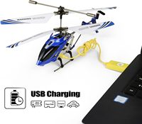 Mini hélicoptère télécommandé Ept S107G 3.5CH, jouet volant RC 2.4Ghz, modèle réduit en métal fabriqué en Chine