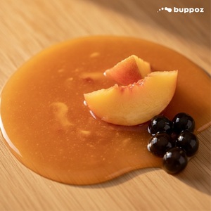 ชานมไข่มุกน้ำเชื่อมพีช ขวด 5 กก. ฮาลาล มังสวิรัติ ขายส่ง - Product Image 2