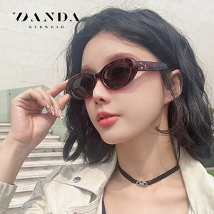 Danda Cat Eye Sunglasses S23101 Polarized UV400 Women Fashion Travel Sun Protection <b>Grey</b> <b>Frame</b> TAC Lens - Product Image 3