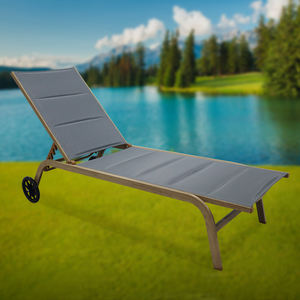 Nouvelle chaise longue <span class=keywords><strong>matelas</strong></span> chaises d'extérieur cour <span class=keywords><strong>jardin</strong></span> Setspoltrona chaise longue <span class=keywords><strong>jardin</strong></span> chaise longue Camping lit <span class=keywords><strong>avec</strong></span> roues - Product Image 5