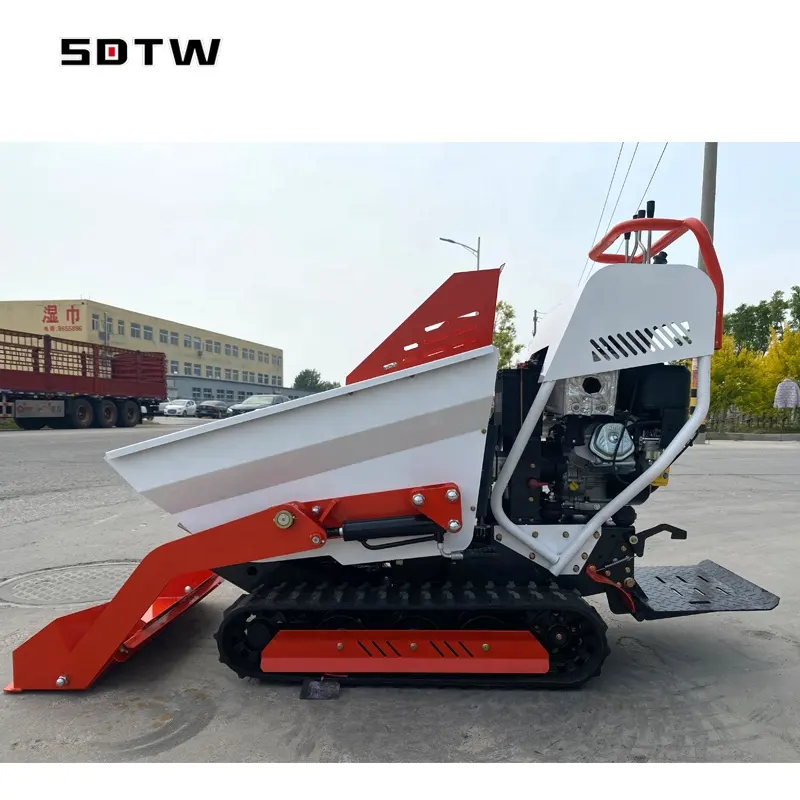 Trung Quốc Nhà sản xuất máy móc tự tải 800kg Crawler cao su bài hát highlift Crawler Dumper để bán