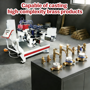 Composants importés hydrauliques de la machine multidirectionnelle automatique de coulée des métaux <span class=keywords><strong>avant</strong></span> le mélange deux fois avec roulement à noyau - Product Image 6