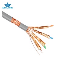 Fabricante Cat7 Cobre puro 305m Cable Ethernet de red LAN para exteriores Cable SFTP de alto rendimiento para comunicación