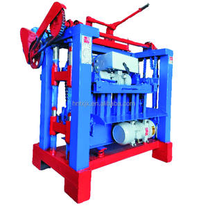 Hot Selling Stable Halbautomat ische austauschbare Form Multifunktion ale und einfach zu bedienende Ziegel maschine - Product Image 1