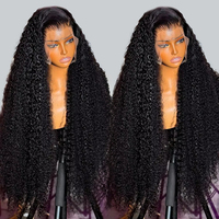 Perruques de cheveux humains bouclés vierges bruts vietnamiens, cambodgiens et birmans, doublement étirés, cuticules alignées, pour femmes noires, en dropshipping