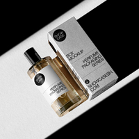 Boîte à parfum à fond auto-verrouillant, pliable, en carton blanc, boîtes d'emballage en papier personnalisées imprimées pour les soins de la peau