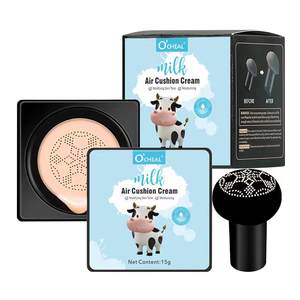 Fond de teint imperméable à l'eau longue durée propre marque <span class=keywords><strong>HD</strong></span> correcteur clair hydratant BB & <span class=keywords><strong>CC</strong></span> crème à coussin d'air pour le maquillage quotidien - Product Image 5