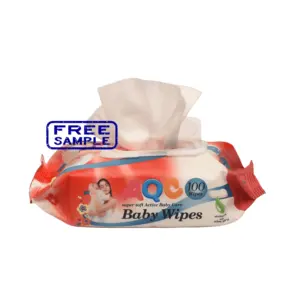 AQC OEM Wholesale Water Organic Baby Wet Wipes Soft Natural Baby Wipes For Baby Mother Care