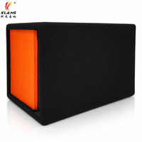 Cajón Porteado para Auto con Subwoofers Activos de 8 / 10 Pulgadas DVC SPL Altavoz Subwoofer RMS 300W Clase D Sonido Activo para Coche