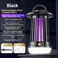 Lampe anti-moustiques électrique de bureau UV LED IP33, nouvelle lampe anti-moustiques pour chambre à coucher, rechargeable par USB