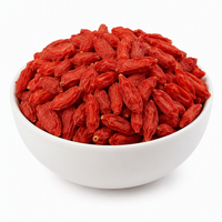 Groothandel Bulk Natuurlijke Gedroogde Topkwaliteit Biologische Goji-bessen Gezonde Kauwbare Rode Wolfberry Snack Fruit voor Trailmix Granola Yoghurt
