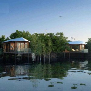 Casas de madera, casas en el árbol, cabañas de diseño rústico para alojamiento en hoteles - Product Image 2
