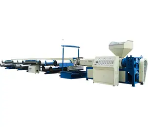 plastic flat drip tape machine Pp Woven Bag Making Line Plastic Tape Draw Flat Yarn Extruder in supply