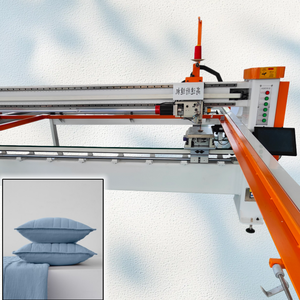 เครื่องเย็บผ้าจักรสำหรับใช้ในบ้านแบบอัตโนมัติเต็มรูปแบบเซอร์โวเฟรมย้ายด้วยระบบคอมพิวเตอร์แบบเข็มเดียว - Product Image 4