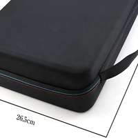 Étui de rangement pour piles en EVA rigide personnalisé avec fermeture éclair, conception durable pour les voyages - Étui pour batterie AA, outils, marque OEM/ODM