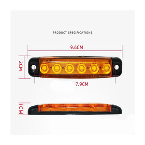 Высококачественный габаритный фонарь для грузовика, светодиодный боковой фонарь <span class=keywords><strong>24</strong></span>/<span class=keywords><strong>12</strong></span> В - Product Image 2