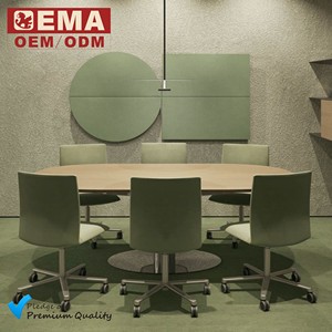 Escritorio de Oficina de Madera Maciza EMA con Diseño Duradero para Uso en Oficina en Casa, Hecho con Materiales Ecológicos, Estructura Robusta - Product Image 1