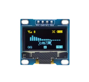 Module d'affichage OLED petit format 0,96 pouce bicolore bleu-blanc-jaune-bleu avec communication IIC pour microcontrôleur - Product Image 3