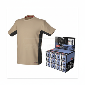 CUBE Camisetas Hombre en Color Beige - Product Image 1