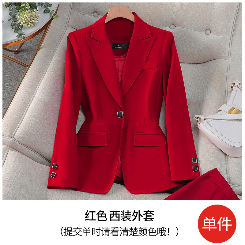 red suit