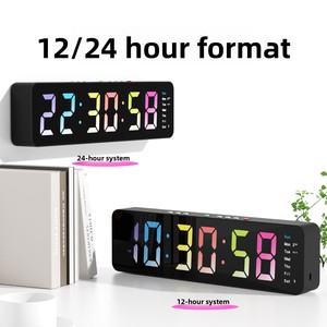 Reloj Despertador <span class=keywords><strong>Digital</strong></span> LED Multifuncional para Niños YAOQIU YQ-3206, Termómetro, Pantalla de 24 Horas, Visualización del Día de la Semana, Diseño Moderno y Minimalista - Product Image 2
